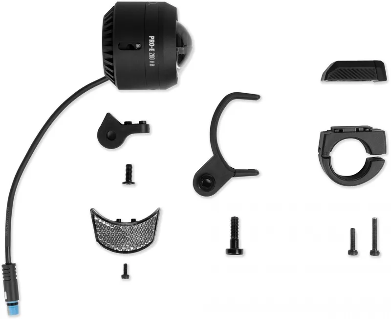 Acid E-Bike Front Light Pro-E 200 High Beam X-Connect with FPILink In Black-8